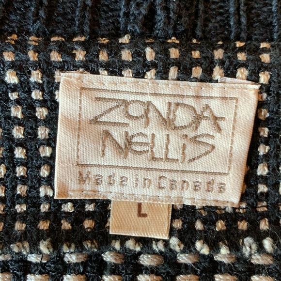 Zonda Nellis men’s cardigan sweater large grandpacore academia teacher preppy - Picture 5 of 15